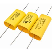 2Pcs 250V MKP Capacitor Audio HIFI Fever Audio Metal Film Coupling Frequency Dividing 1UF 1.5UF 1.8UF 2.2UF 2.7UF 3.3UF