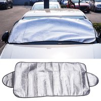 Summer Car Windscreen Covers Windshield Frost Cover Ice Snow Shield Front Protector Portable Collapsible Exterior Cover Parts 70