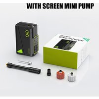 AliExpress NONE 150PSI Mini Electric pump 1100mAh Battery Fast Charging for Bike Air Rechargeable Cordless Tire Inflator with Screen 20 mins