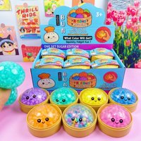 8.5cm Glitter Dumpling Glitter Dumpling Squishy with Box Dumplings Sensory Squeeze Toy for Stress Relief Birthday Gift 2026 Top