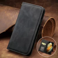 For Xiaomi Redmi Note 15 14 Pro Plus 5G 4G Luxury Case Leather Smooth Wallet Skin Redmi Note 14 Case Mi Note14 14 S Flip Cover
