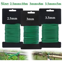Plant Twist Ties Iron Wires Support Portable Garden Climbing Cane Fixed Line Multifunction Grape Vines Cable Tie Garden Supplies