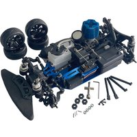 1/10 Scale RH1004K Dual-speed Methanol RC Flat Sports Car Professional Adult-sized Nitro-powered Remote Control Toy Car