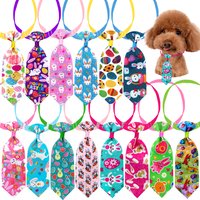 10pcs Easter Day Colorful Bows For Dog Pet Dog Cat Bow Ties Small Dog Cat Bowties Daily Neckties Dogs Pets Grooming Accessories
