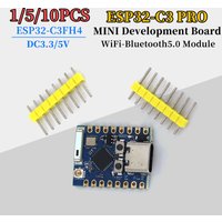 1/5/10Pcs ESP32-C3 Pro Mini WiFi Bluetooth Development Board ESP32-C3FH4 iot Module for Arduino