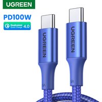 UGREEN USB-C Cable PD3.0 100W Type C to Type C for MacBook Samsung S26 iPhone 17 USB Type C Fast Charging Cable Cord QC4.0 USB C