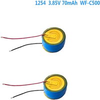 2PCS 70mAh 3.85V CP1254 Battery For Sony WF-C500 Earset Earbuds Handsfree Earphone