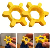 Unique Multi function Bottle Cap Opener Plastic Rotary Twist Bottle Opener Kitchen Bar Tool for Home Daily Use