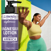 Lemonfay Nighttime Magnesium Lotion with Arnica, Lavender Infused Body Cream for Deep Sleep & Relaxation
