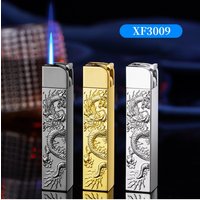 AliExpress NONE XF3009 Xianglong Embossed Direct Inflatable Lighter Metal High Quality Windproof Lighter Wholesale Cycle Inflatable