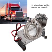Heavy Duty Air Compressor 20A 150 PSI Metal NPT1/4 Thread for 12V Vehicles Yacht Boats Train Horn Air Compressor