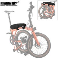 Rhinowalk Bicycle Frame Bag 2L Top Front Tube Phone Bag For Brompton Folding Bike Cycling Tools Storage Bicycle Accessories
