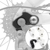 AliExpress NONE 4 Size Aluminium Alloy Rear Gear Mech Derailleur Hanger Hook Drop Out Adapter Derailleur Hanger Drop Out Adapter Bike Tail Hook