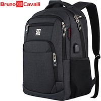 Business Travel Anti Theft Slim Durable 15.6/17 Inch Laptop Backpack with USB Charging Port College School Bag for Women & Men