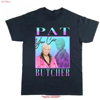 Pat Butcher Homage T Shirt Eastenders You Cow Funny British TV for him her Birthday vintage Washed Stylish streetwear Stretched