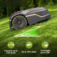 Automatic intelligent lawn mower Home garden lawn mower Ultrasonic outdoor high-efficiency lawn mowing robot