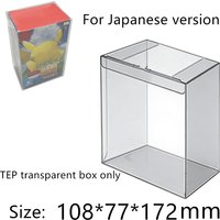 Transparent Box Protector For Pokemon Lets Go Pikachu Eevee Pokeball Plus Boxes TEP Storage Game Shell Clear Display Case