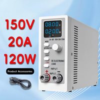 DC Electronic Load Channel 120W 150V 20A Digital Battery Capacity Tester