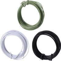Plastic Coated Floral Soft Iron Wire Green Flower Wire Flexible Paddle Wire Plastic Coated Handmade Diy Home Gardening Supplies