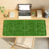 Football Field Mouse Pad Non-slip Locking Edge DeskMat PC Laptop Accessories Rubber Office Keyboard Large Game XXL Carpet