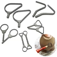 Tungsten Steel Trim Tool Head Ceramic Handicraft Carving Texture Molding Tool Knife Carbide Ring Tool Head Clay Pottery Cutters