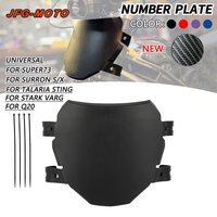 Front License Number Plate For Talaria Sting Stark Varg Motorcycle Accessories Registration Plate For Surron S/X Q20 E-Bike