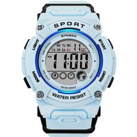 Student Watch Damenuhren Mädchen 50M wasserdichte Uhr Multifunktionale leuchtende Mädchen-Jungen-Uhr