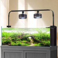 Aquarium Downlight Stand Aluminium Alloy Clip on Aquarium Lighting Rack Adjustable Fish Tank Lamp Shelf Fish Tank Decor Supplies