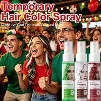 8 Color Hair Color Spray Washable DIY Hair Dye Spray Fashion Hair Styling Product for 2026 World Cup Fan Gift Sports Party Gift