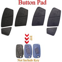 jingyuqin Blue Black Replacement 2/3 Buttons Car Remote Key Shell Button Pad For Fiat Punto Panda Stilo