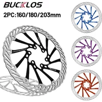 BUCKLOS G3 Bicycle Rotor 160/180/203MM Bike Hydraulic Disc Brake Rotor Heat Dissipation Bike Brake Disc Road MTB Rotors for SRAM