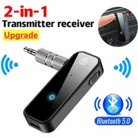 Bluetooth 5.0 Audio Reciever Transmitter RT/TX 2 In 1 Adapter for TV Earphones Car 3.5mm AUX Bluetooth Handsfree Dongle