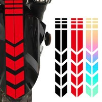 Reflective Cycling Stickers Waterproof Night Safety Decals for MTB Road E-Bike Motorcycle Mud Guard Riding Accessories