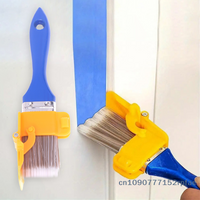 {NN72} Trimming Paint Brush Graffiti Brush Industrial Cleaning Dust Removal Brush Handheld Edger Tools For Results On Walls Trim