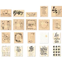 2023 New French Clear Stamp DIY CcrapbookingCard Making A7301