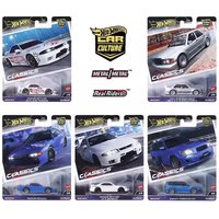 Hot Wheels Premium Car Culture Premium Modern Classics Nissan Car Pandem Forester Sti Benz 190e 1/64 Model Vehicle For You
