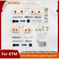 Motorcycle Accessories Brake Caliper Repair Kit Front Rear Retaining Spring Pads Heat Insulation Sheet For KTM Brembo Brake Pump
