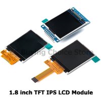 1.8 Inch HD IPS TFT LCD Display SPI Colorful Screen Module 1.8" 128x160 128*160 Full View Display ST7735 Driver DC 3.3V