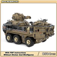 MOC-209144 Super Tank Halo UNSC Mammoth Building Block Armoured Vehicle Model Assembly Technology Bricks Children's Toys Gifts