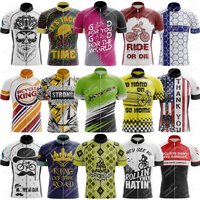 15 styles V4 Cycling Jersey for Men Short Sleeve Reflective MTB Maillot Downhill Pro Team Mountain Bicycle Clothing Summer