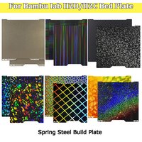 For Bambu Lab H2D H2C Build Plate Bed Double Sided Printing PEI Spray Magnetic Spring Steel Film Lab H2S hotend 3D Printer