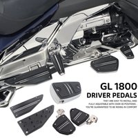 Twin Rail Floorboards Brake Pedal Cover Double Track Floor For Honda Gold Wing GL 1800 F6B GL1800 2018 2019 2020 2021 Motorcycle