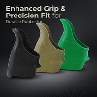 Rubber Anti-Slip Grip Glove for Tactical Gun, Compatible with G17/19/20/21/22/23/31/32, Tactical Hunting Equipment