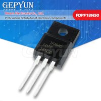 10PCS FDPF18N50 TO220 18N50 TO-220 new MOS FET transistor