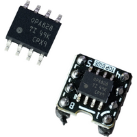OPA828/OPA1611/OPA1612/OPA1622/OPA1656 IC or SMD to DIP module low-noise, low-distortion audio amplifier operational amplifier