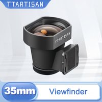 35mm Universal Cold Shoe External Optical Viewfinder Optical System for Sony Fujifilm Leica Eyecup Viewfinder 35mm TTArtisan