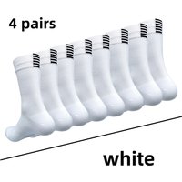 AliExpress NONE 4 pairs Cycling Socks Running Quick Dry Medium Cylinder Men and Women Sports Fitness in the Tube