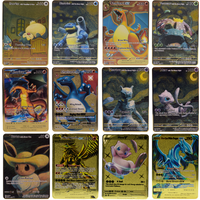 Pokemon Charizard Blastoise Mewtwo PTCG Oil Painting StyleTextures Toys Hobbies Hobby Collectibles Game Collection Anime Cards