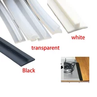 1m/5m/10Meter T Shape Silicone Sealing Strip Rubber Weatherstrip T-type Ditch Cover Kitchen Slit Strip Waterproof Heat Resistant