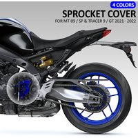 Left Front Sprocket Cover Case Saver Protector Fit For YAMAHA MT09 MT-09 SP MT 09 Chain Guard Tracer 900 GT TRACER 9 2021 2022